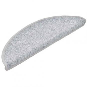 Tapis d’escalier gris clair VidaXL – Set de 30 tapis