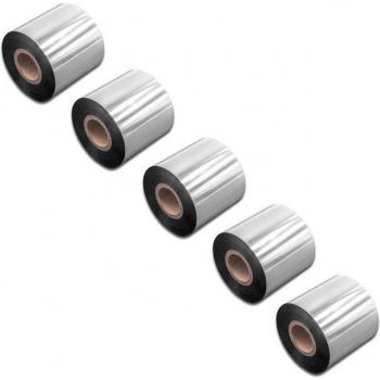 Datamax H‑4310/H‑4212 Compatible 60 mm x 300 m Black Wax‑Resin Thermal Ribbon – 5 Roll Set