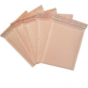 10Pcs Orange Pink Bubble Mailer Self Seal Adhesive Courier Bags