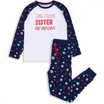 Threadboys Pyjama Trader mit Front-Print