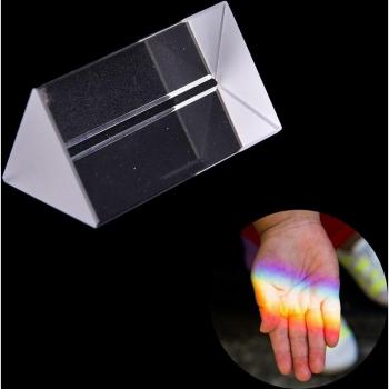 Dreifach‑Prisma 5 cm – optisches Refraktor‑Zubehör für PhysikExperimente