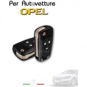 Chiave Telecomando a 3 Pulsanti con Lama per Opel Insignia, Astra J, Zafira