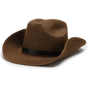 Sombrero de vaquero tejido