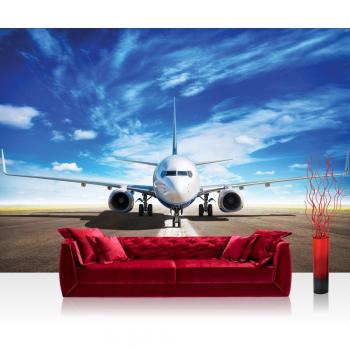 Fotowand Vliestapete 104x70,5 cm – Flughafen‑Reise Edition