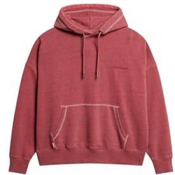 Felpa Superdry Essential Logo in tinta scura donna