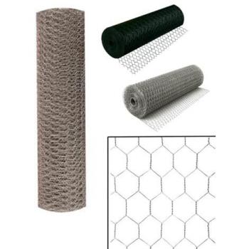 Malla Hexagonal Galvanizada para Cercados - Ideal para Jardín y Protección de Animales