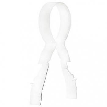 Linian SuperClip™, White, 23-25mm Super Cable Clips, Pack of 25