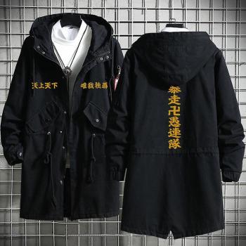 Veste trench Tokyo Manji – Élégance sombre