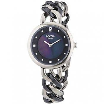 Boccia Titan‑Stil Damen‑Uhr XS Analog Quarz 3242‑02
