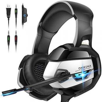 ONIKUMA PS4 Headset with Surround Sound and Microphone