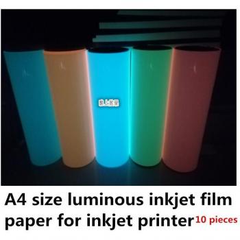 A4 Size Luminous Film for Inkjet Printers - 10 Sheets