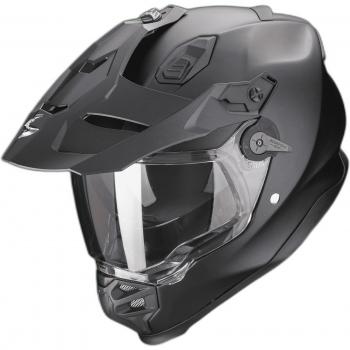 Scorpion ADF-9000 Air Solid Casco de motocross - Negro (2XL)