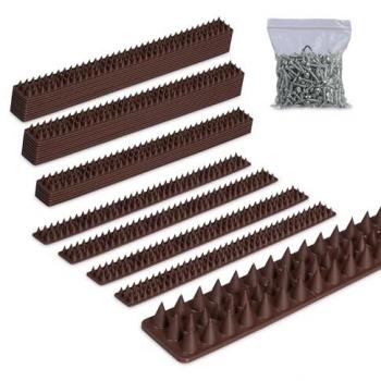 Vogelabwehr-Spikes aus Kunststoff, 40 Stück von Relaxdays