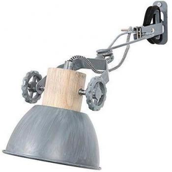 Lampe Murale Mobile en Bois