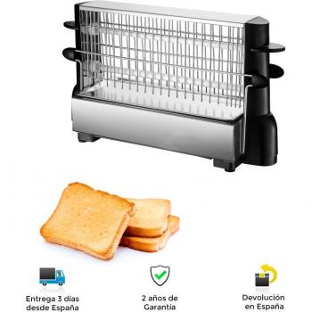 Elektrischer Brot-Toaster mit Halogen-Quarzröhren