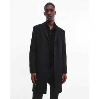 Abrigo reciclado negro para hombre Calvin Klein