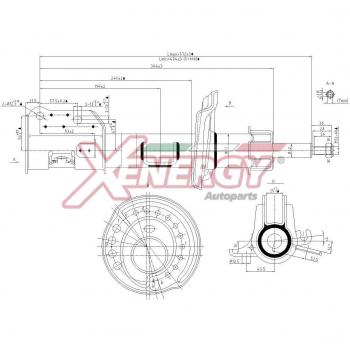 Ammortizzatore XENERGY X905006 AP