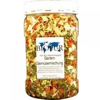 Biopur - Mangime complementare biologico per cani, miscela di ortaggi da giardino, confezione da 1