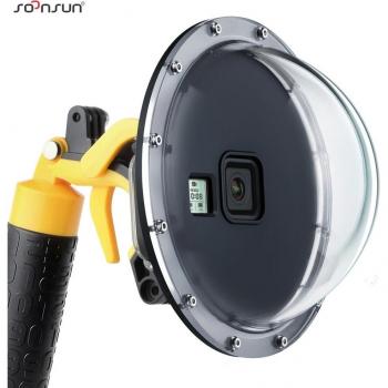 Carcasa Impermeable con Lente Dome de 6'' para GoPro Hero 8
