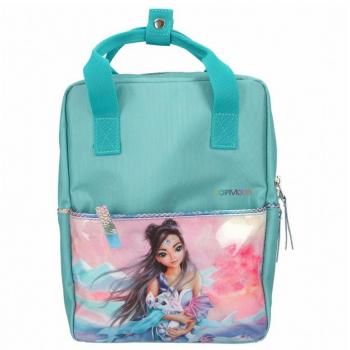 Mochila Topmodel Dragon Love Depesche para Niña con Diseño de Dragón y Piel de Dragón en Oro