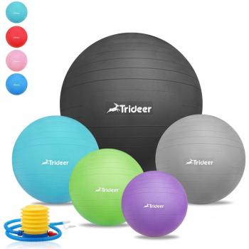 TRIDEER Anti-Burst (2000lbs) Core Stability Balance Strength Workout Ball