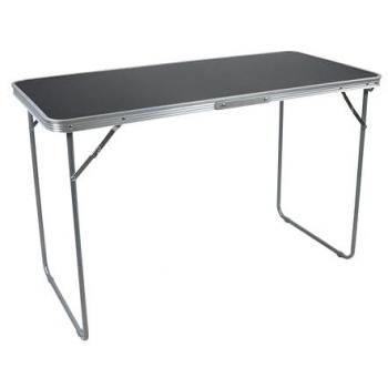 VCM Campingtisch Galdas schwarz Metall B/H/T: ca. 110x70x53 cm