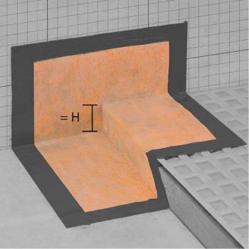 Schluter 1-3/32 Waterproofing Corner