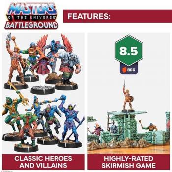 Masters of the Universe Battleground Wave 6 Fighting Foe Men Faction Pack