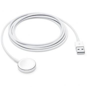 Base de carga magnética USB para Apple Watch 2m - Blanco
