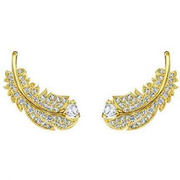 Swarovski Nice Gold-Glanz-Ohrschmuck für Damen