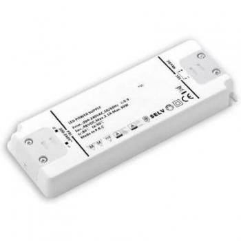 Alimentatore LED Isoled 48V/DC 0-60W Slim SELV