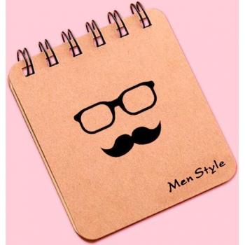 Black Beard Weather Coil Mini Notepad