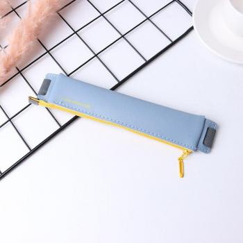PU Leather Elastic Pencil Holder