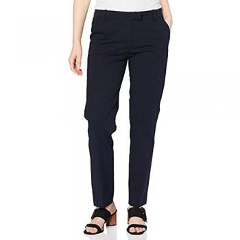 Chinohose MARC O'POLO aus elastischem Baumwoll-Twill Gr. 38, Normalgrößen, blau
