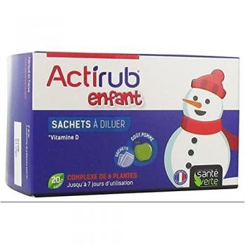 Sante Verte Actirub Enfants 20 Sachets - Fruits Rouges