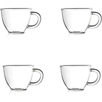 Taza Latte con Doble Fondo Transparente
