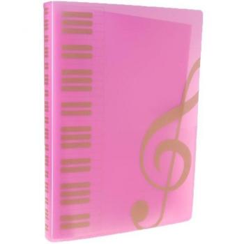 A4 Piano Music Score Sheet Organizer with 40 Pages