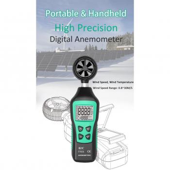 WindMeter Lite: Medidor de Velocidad y Temperatura