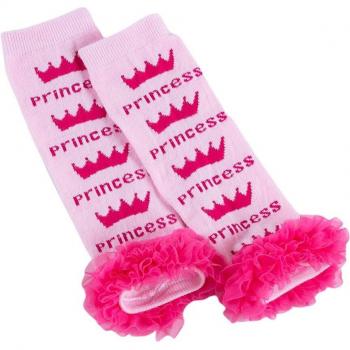 Princess Leg Warmers for Baby Girls with Chiffon