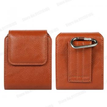 Samsung Z Flip 3 5G PU Leather Waist Bag with Belt Clip
