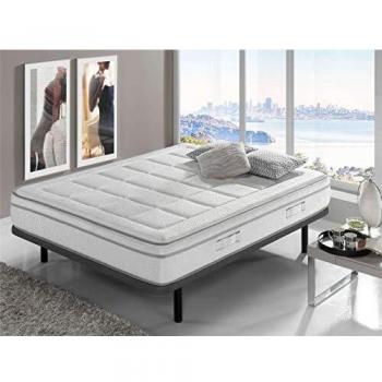 Materasso Memory Matrimoniale 150X200 Royal Visco, Alto 22 CM, Viscoelastico, Reversibile