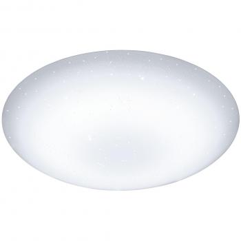 WOFI Ceres - Lampada da soffitto, 1 punto luce, 1 x LED, 34 W, 53 x 13,5 x 53 cm, diametro 53 cm, 3000 lm, classe di consumo energetico A, 2800-5700 K con luce notturna e modalità stand-by, bianco 9545.01.06.0000