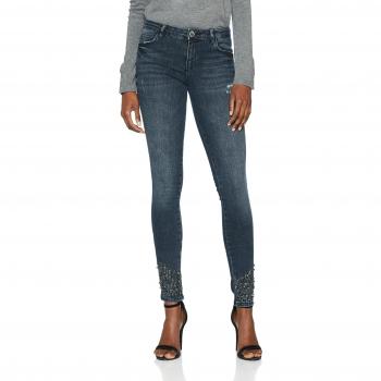 Guess Damen Jeans Curve X Gold, Herstellergröße 28