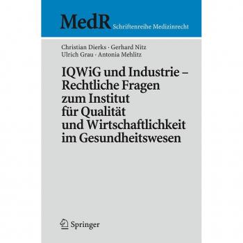 Vitalsource Technologies, Inc. Iqwig Und Industrie Rechtliche Fragen Zum Institut Fur Qualitat Und Wi
