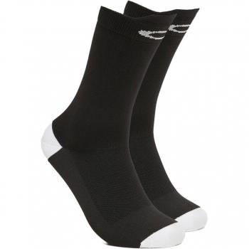 Calzine Oakley Seeker Long Nero-Bianco Mediano