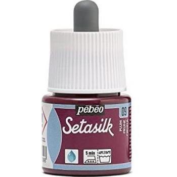 Pebeo Setasilk Bastelfarbe Pflaumen‑Kunst – 45 ml