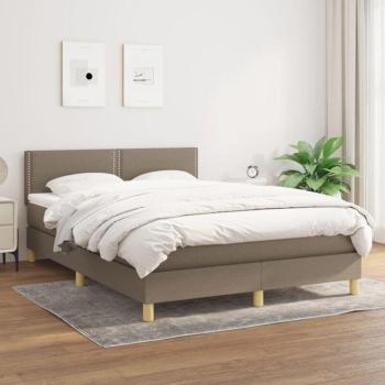 Sommier à lattes Prolenta Premium 140 x 200 cm – Matelas taupe