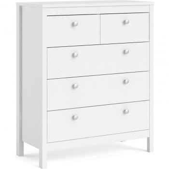 Madrid White Chest of Drawers