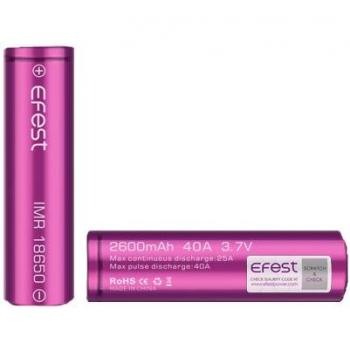 Baterie Efest 18650 3000mAh 35A