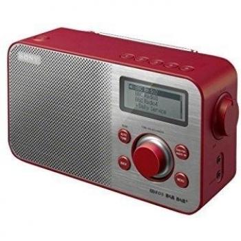 Radio Digital Sony XDR‑S60 Rojo